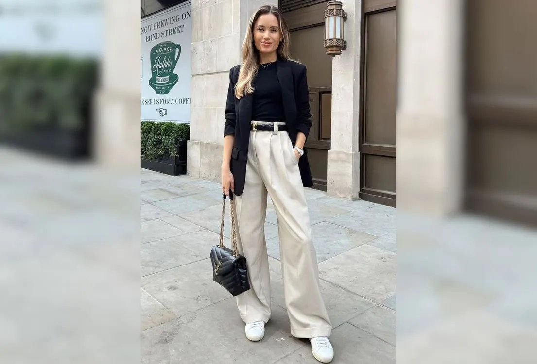 looks com calça pantalona