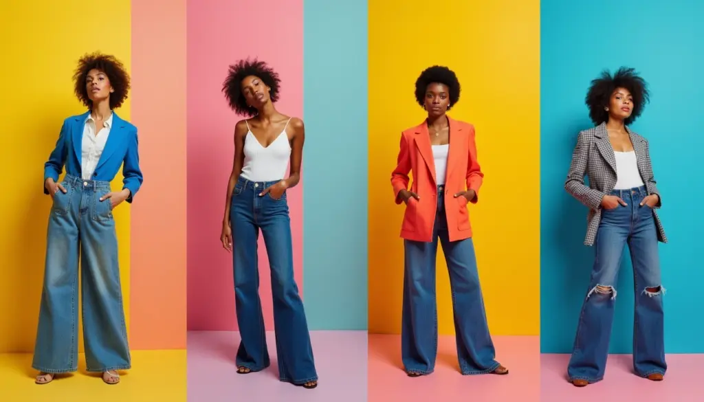 56 Ideias de Looks Com Calça Wide Leg Jeans para Arrasar em 2026 56 Ideias de Looks Com Calça Wide Leg Jeans para Arrasar em 2026