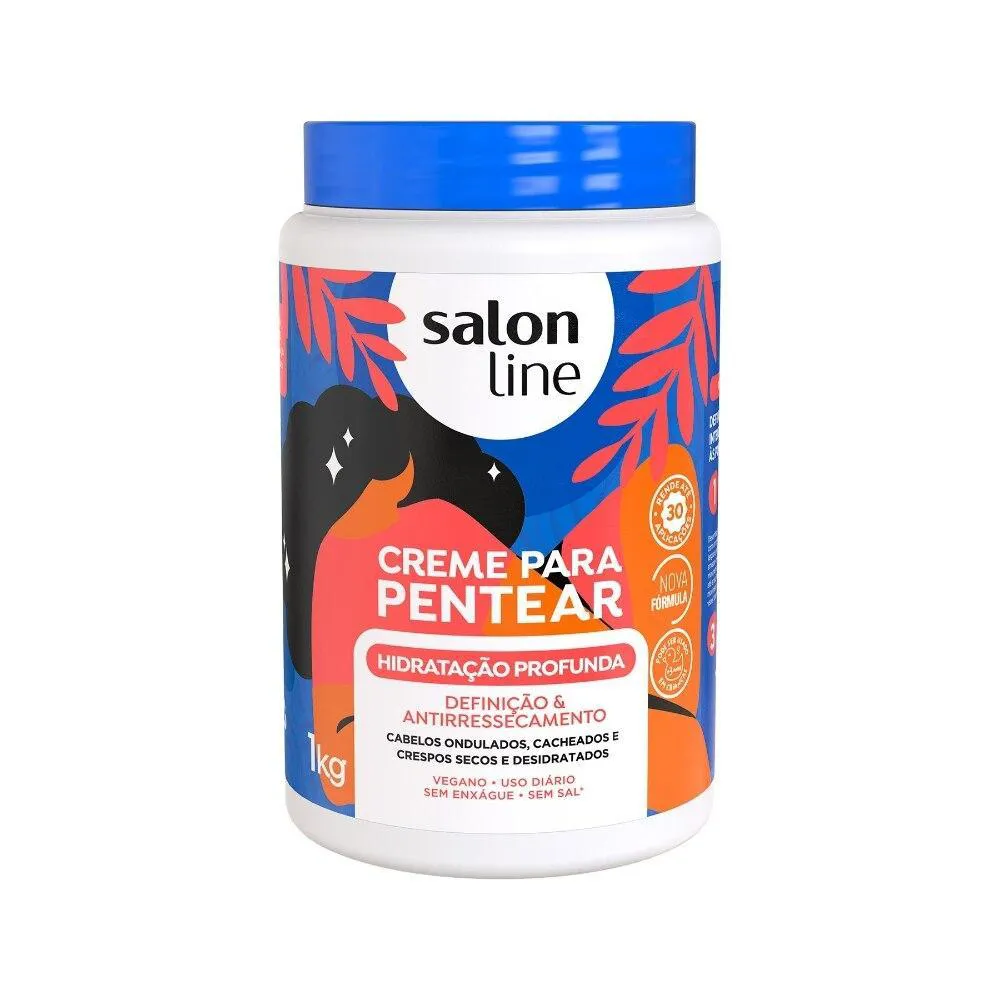 Creme para cabelo cacheado para superdefinição sem pesar