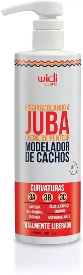 Creme para cabelo cacheado para hidratação profunda