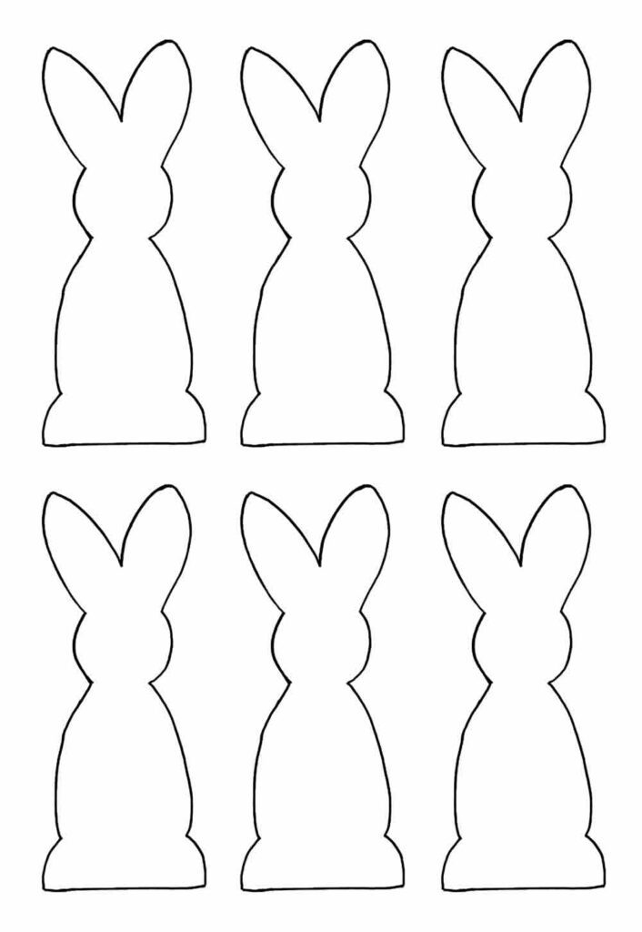desenho coelho colorido para imprimir