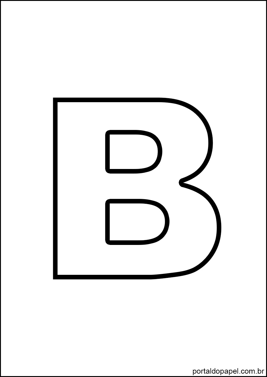 moldes de letras para imprimir A4