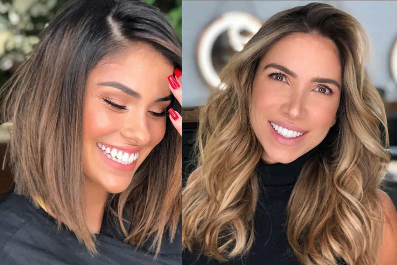 morena iluminada mel dourado
