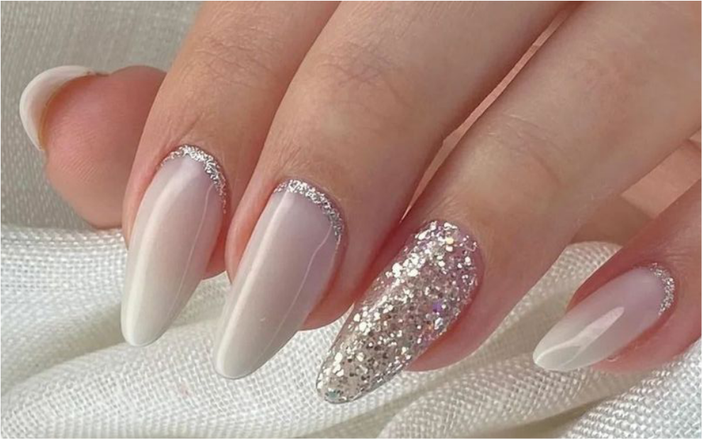 tendências unhas casamento