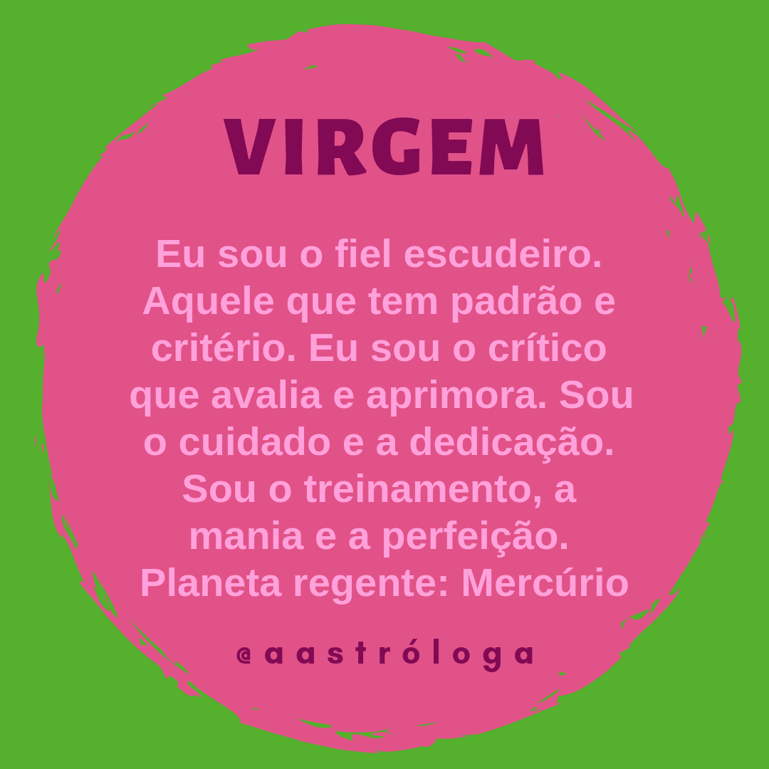 características do signo de Virgem