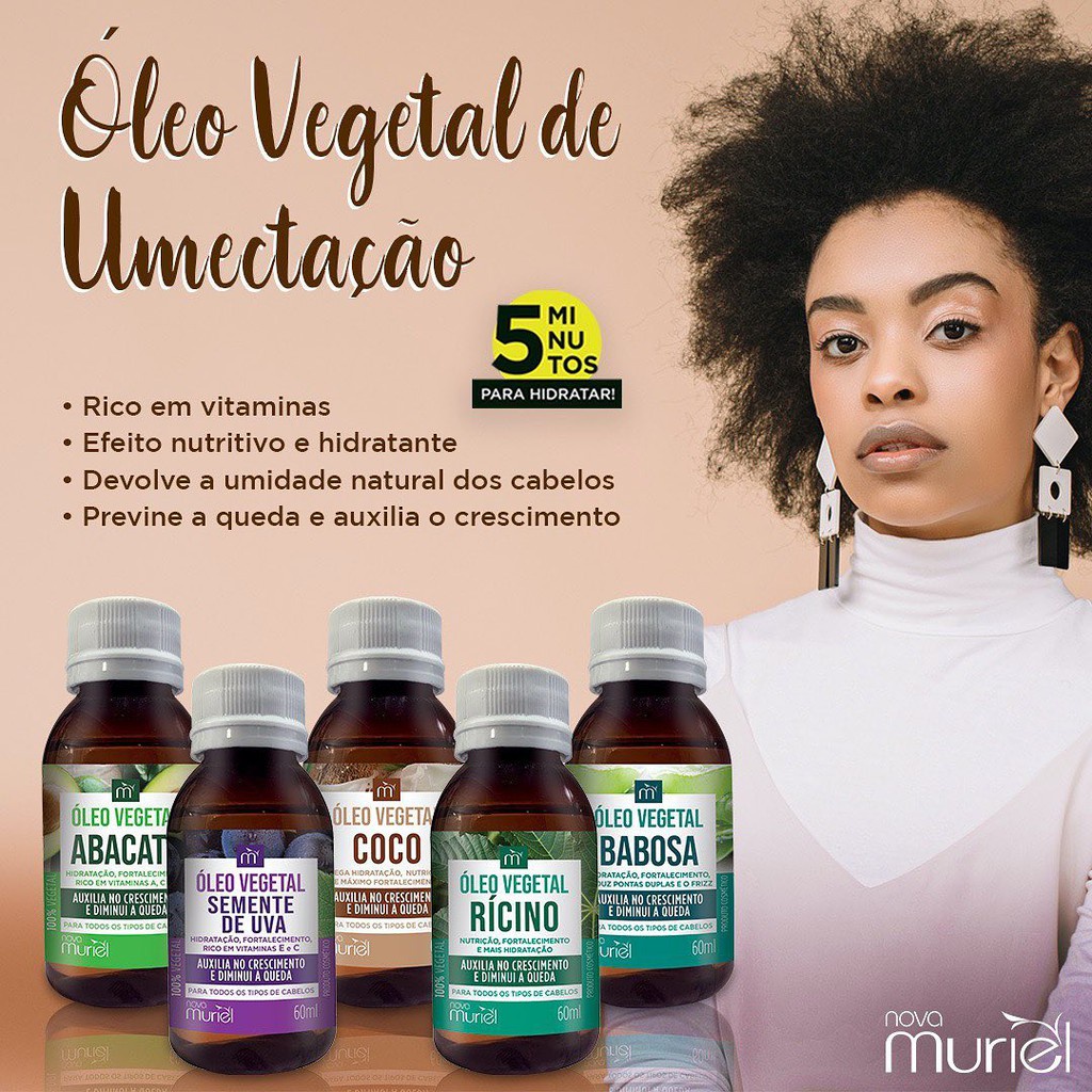 benefícios óleo vegetal cabelo