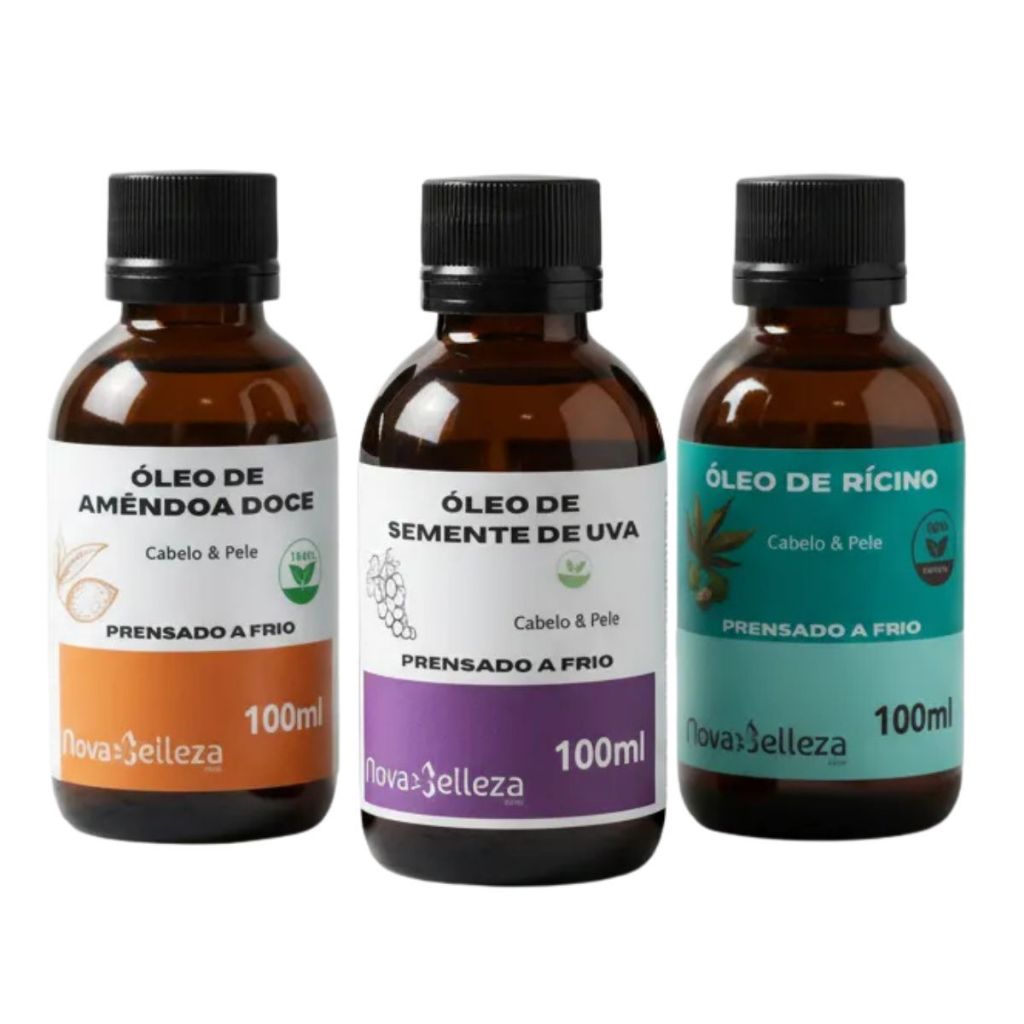 cuidados com cabelo oleoso óleos