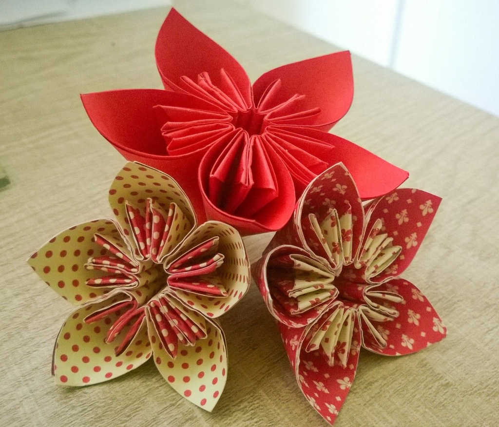 origami flor de cerejeira