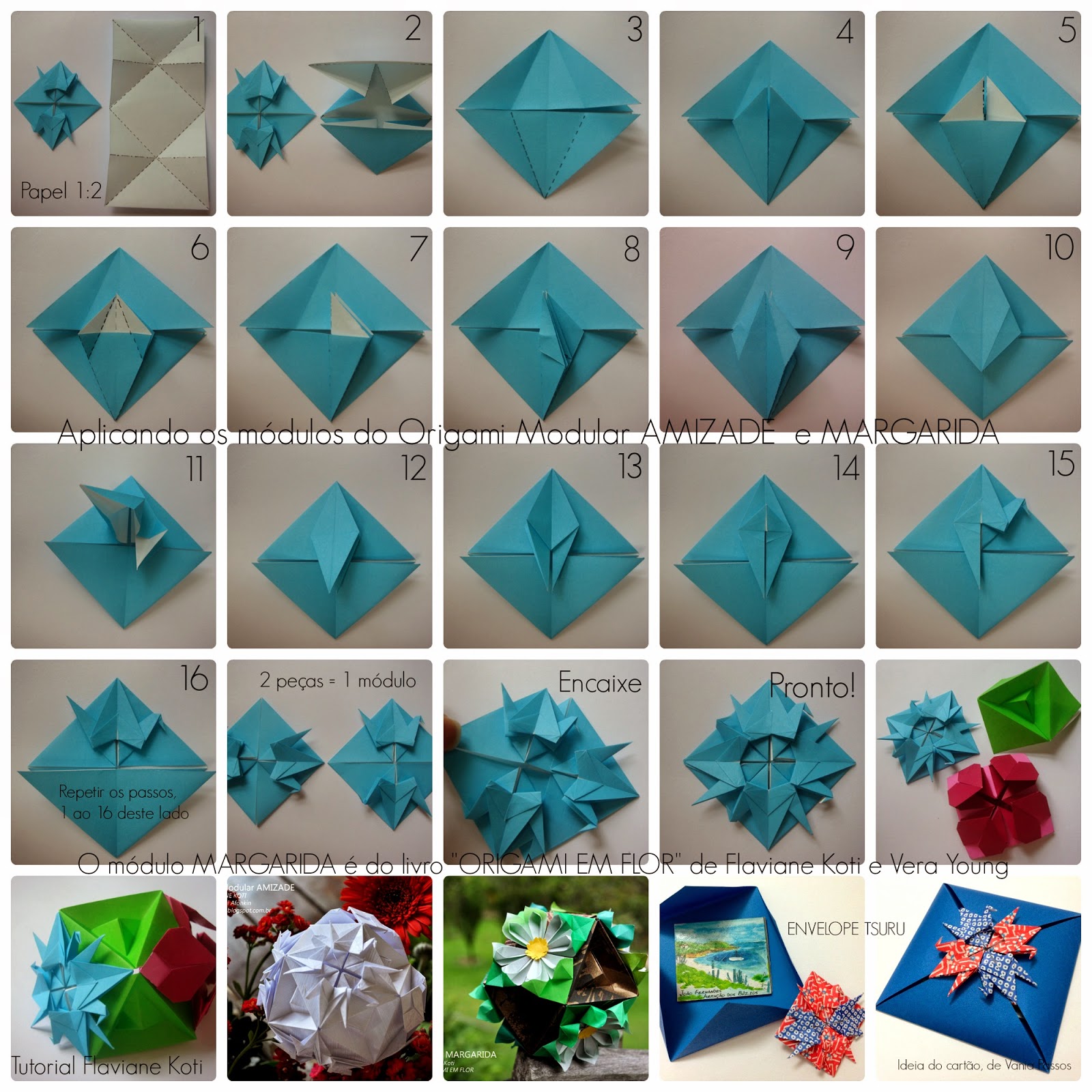 origami flor de lótus