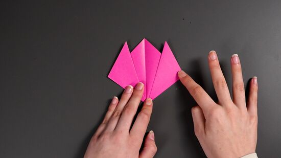origami flor passo a passo