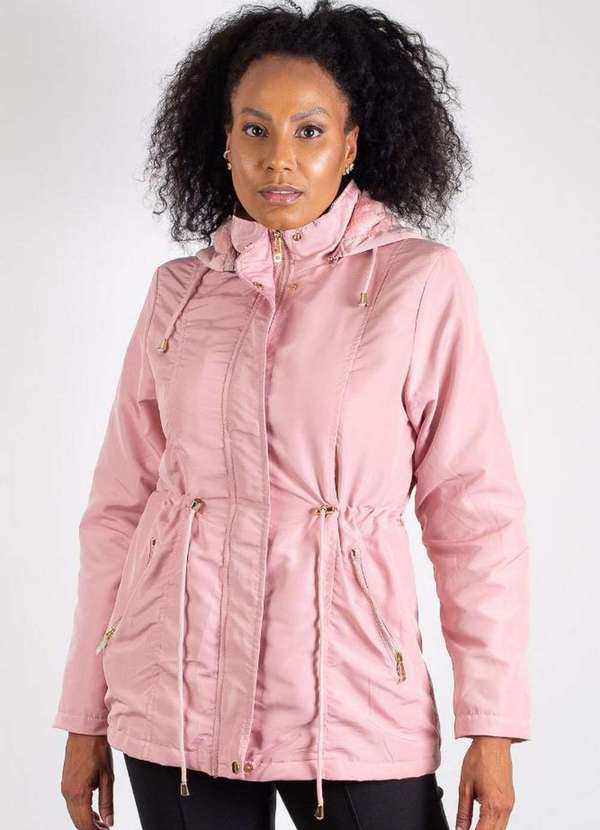 parka feminina corta vento