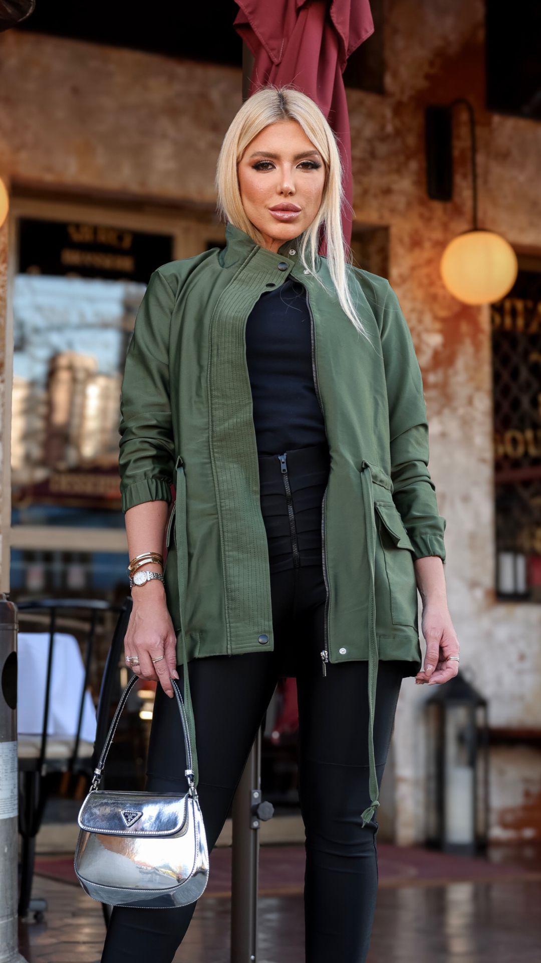 parka feminina leve