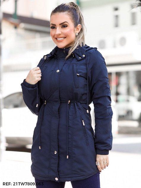 parka feminina verde militar