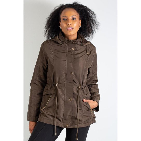 parka feminina plus size