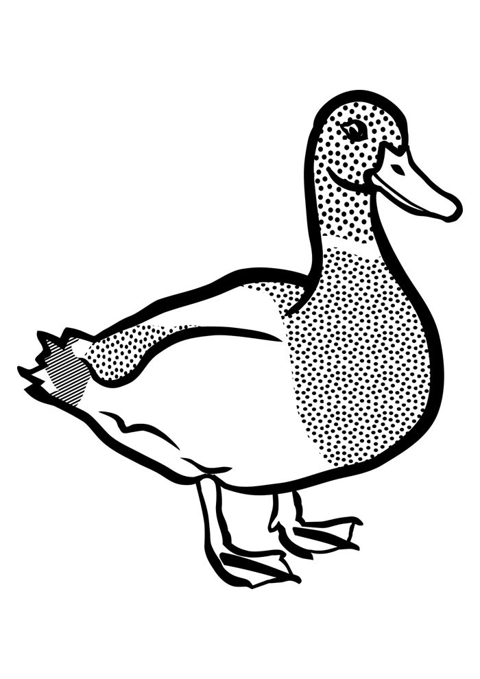 pato de origami para imprimir