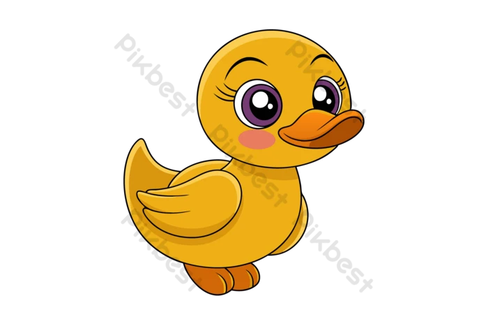 pato de papelão para imprimir