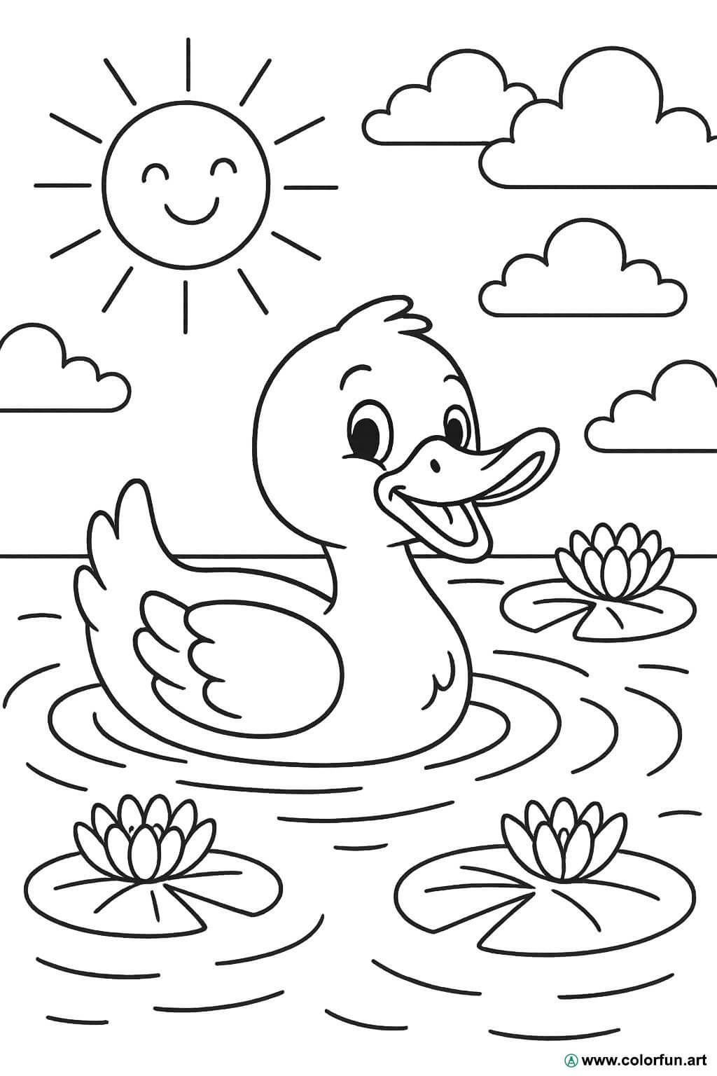 pato de brinquedo para imprimir