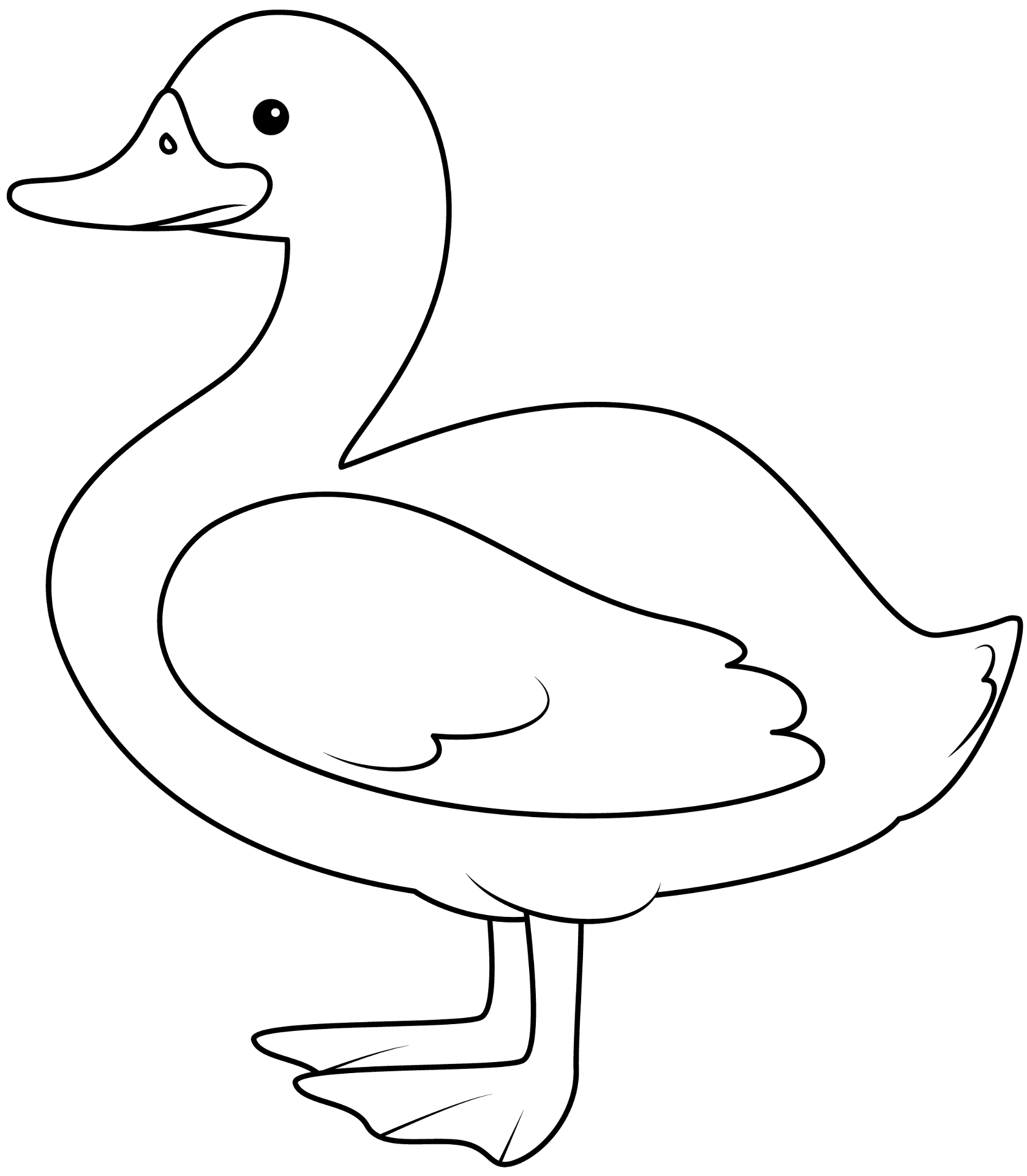 pato de feltro para imprimir