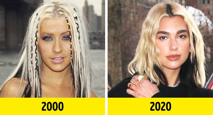como fazer mechas soltas anos 2000