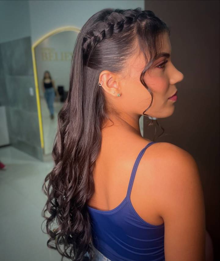 tendências penteado formatura