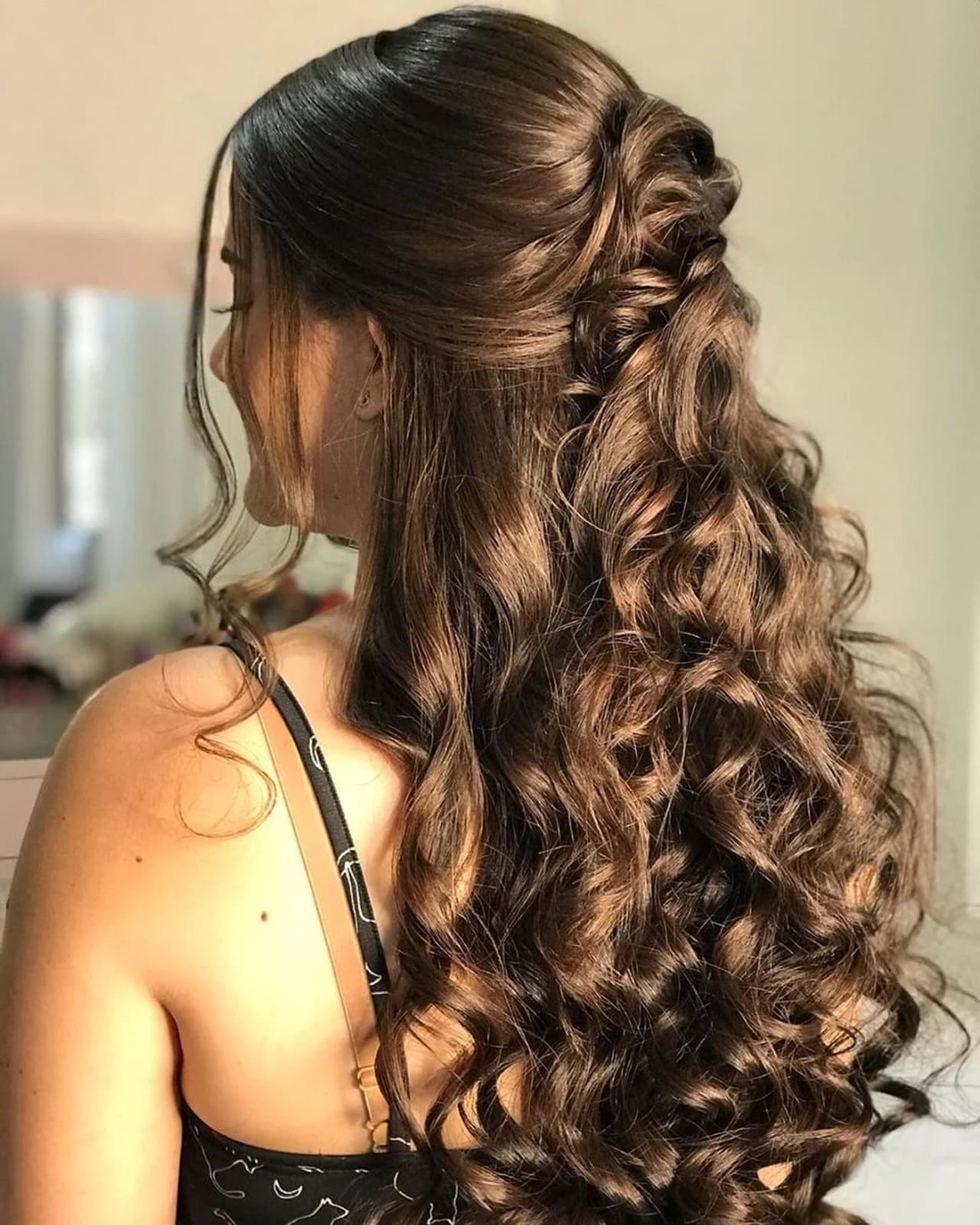 penteado formatura madrinha