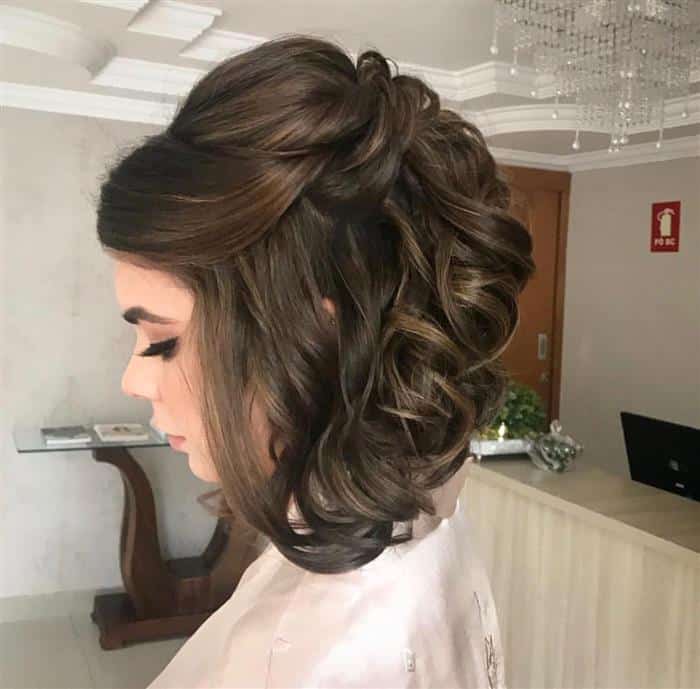 penteado formatura convidada