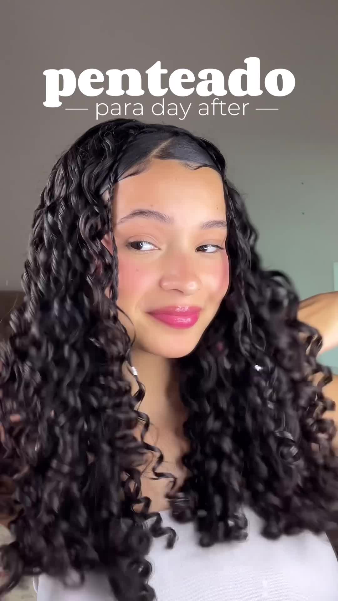 penteados para cabelo ondulado curto