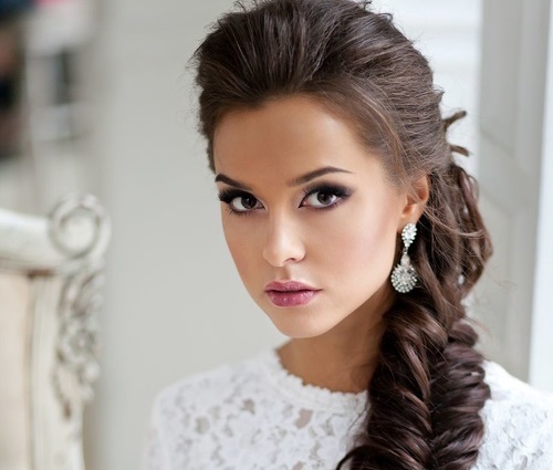 penteado semi preso estilo princesa