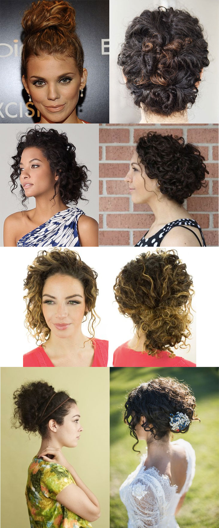 penteados para cabelo ondulado dia a dia