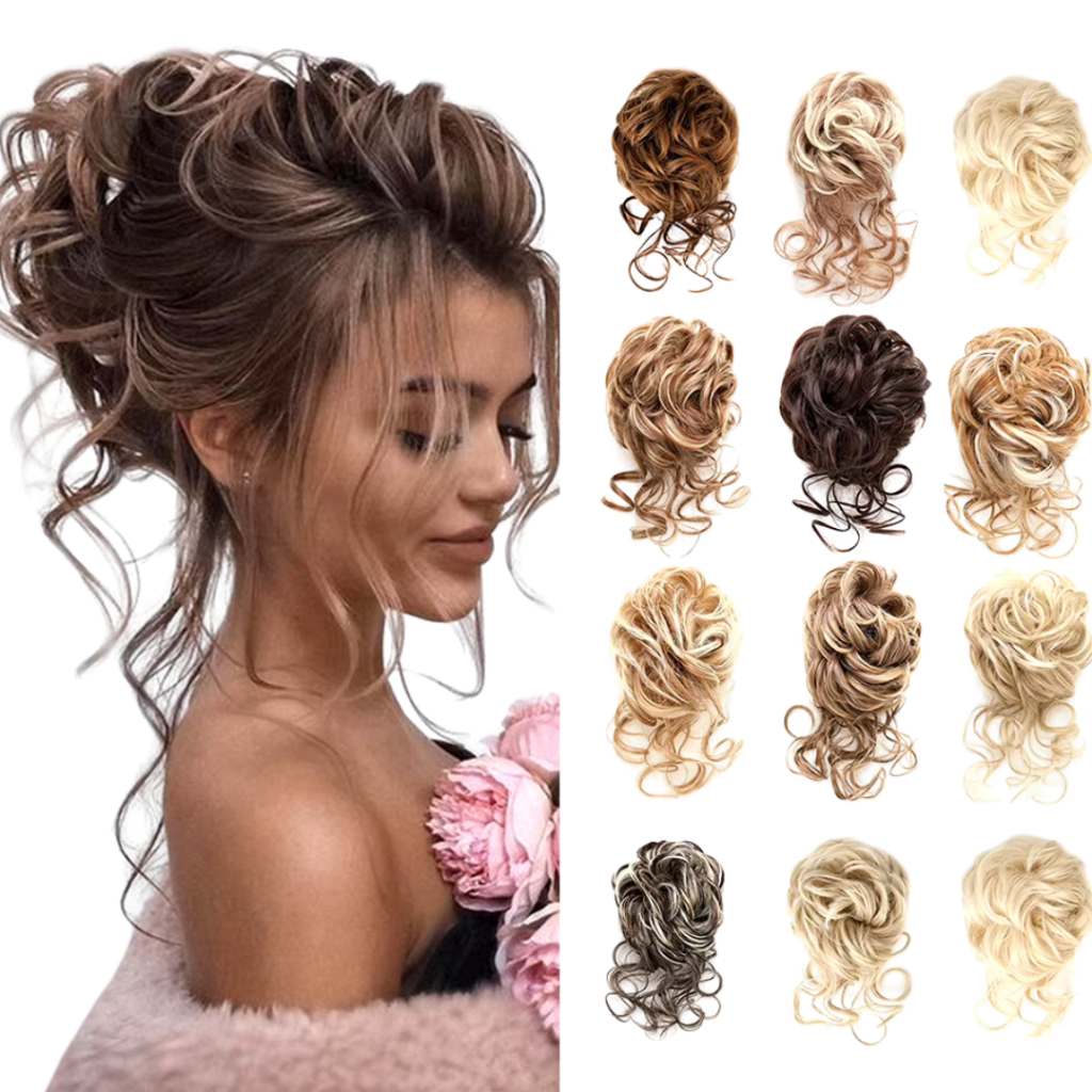 penteados para cabelo ondulado para festa