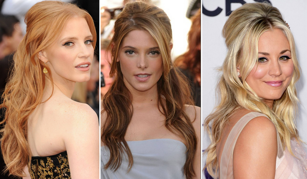 penteados fáceis para cabelo ondulado dia a dia