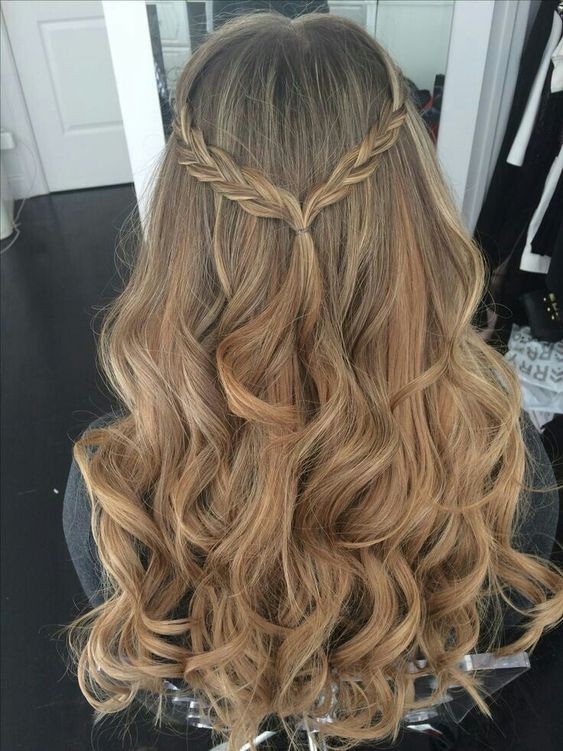 penteados simples para cabelo ondulado 5 minutos
