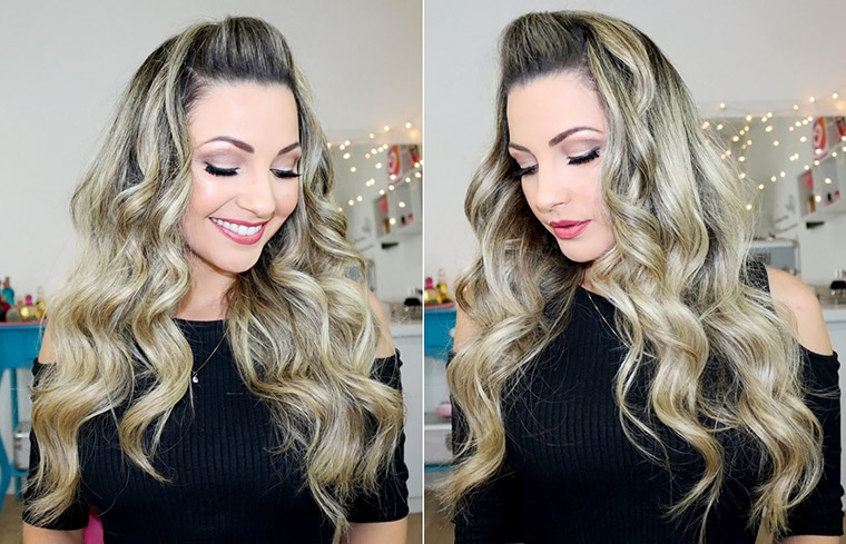 penteados para cabelo ondulado com trança