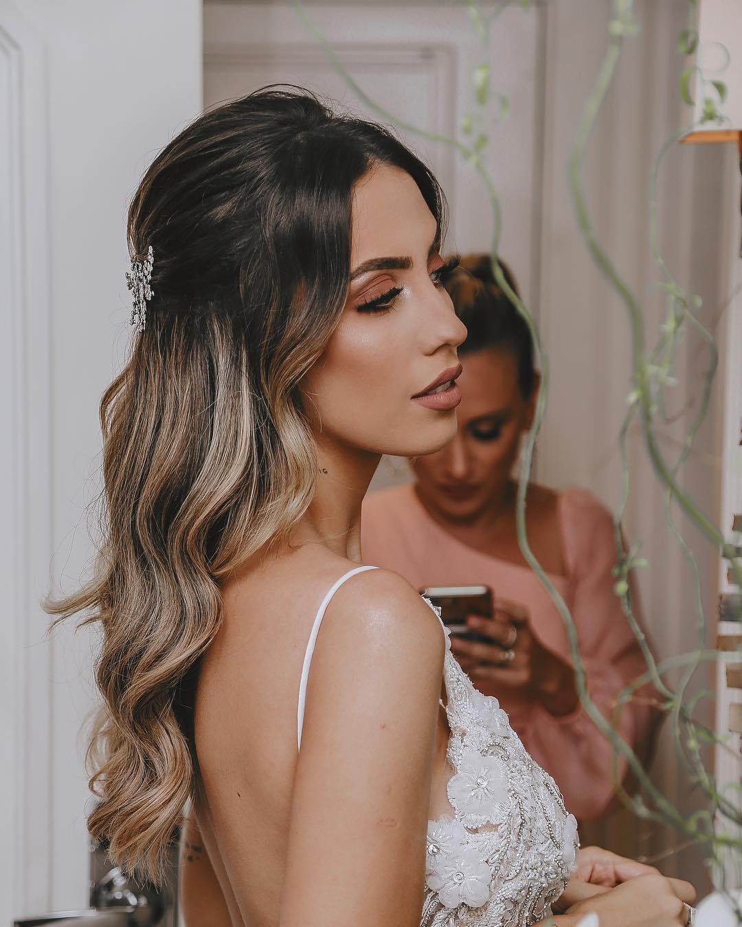 penteado convidada casamento elegante