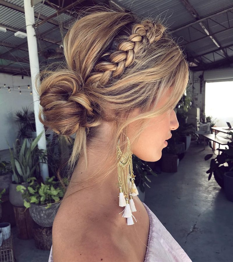 penteado convidada casamento solto