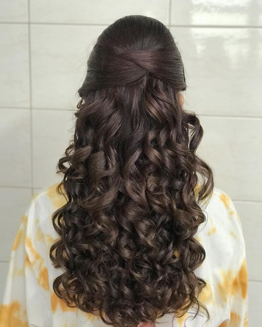penteados semi presos para casamento
