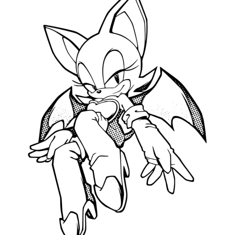 desenhos do Sonic para imprimir