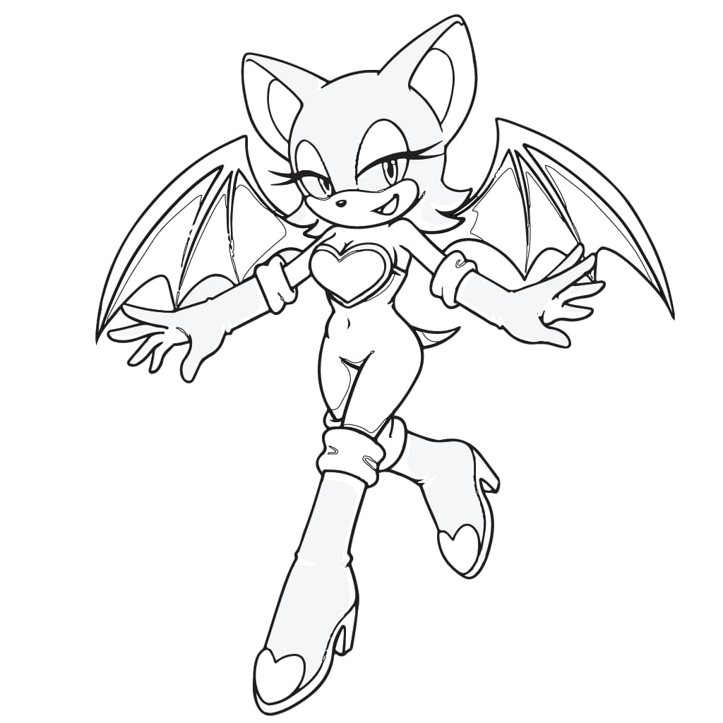 Sonic para pintar online