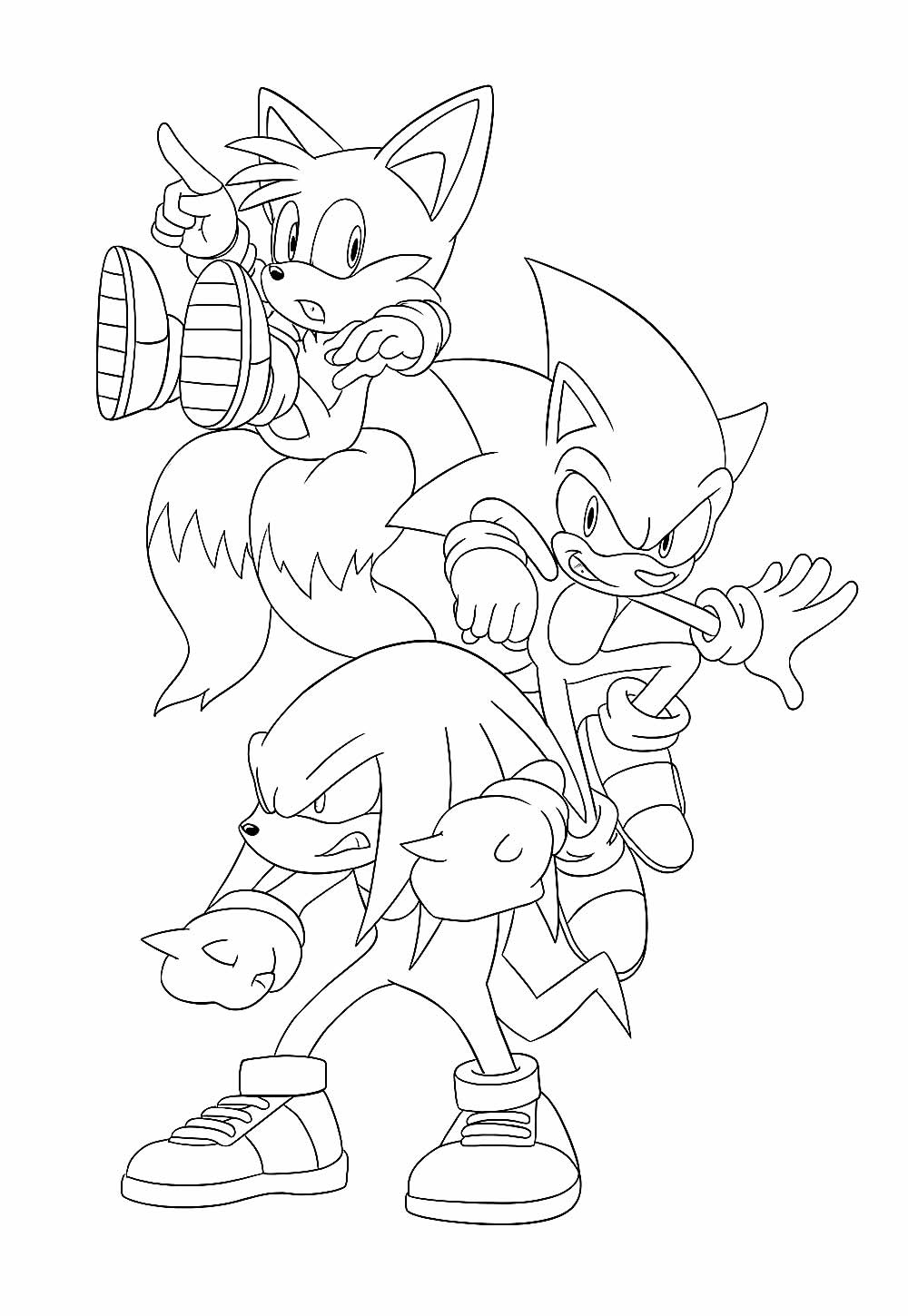 desenhos do Shadow para colorir