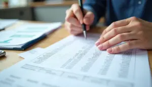 Planilha de controle financeiro para imprimir: por que escrever à mão funciona melhor que app