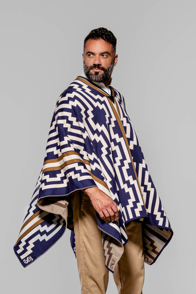 poncho comprido
