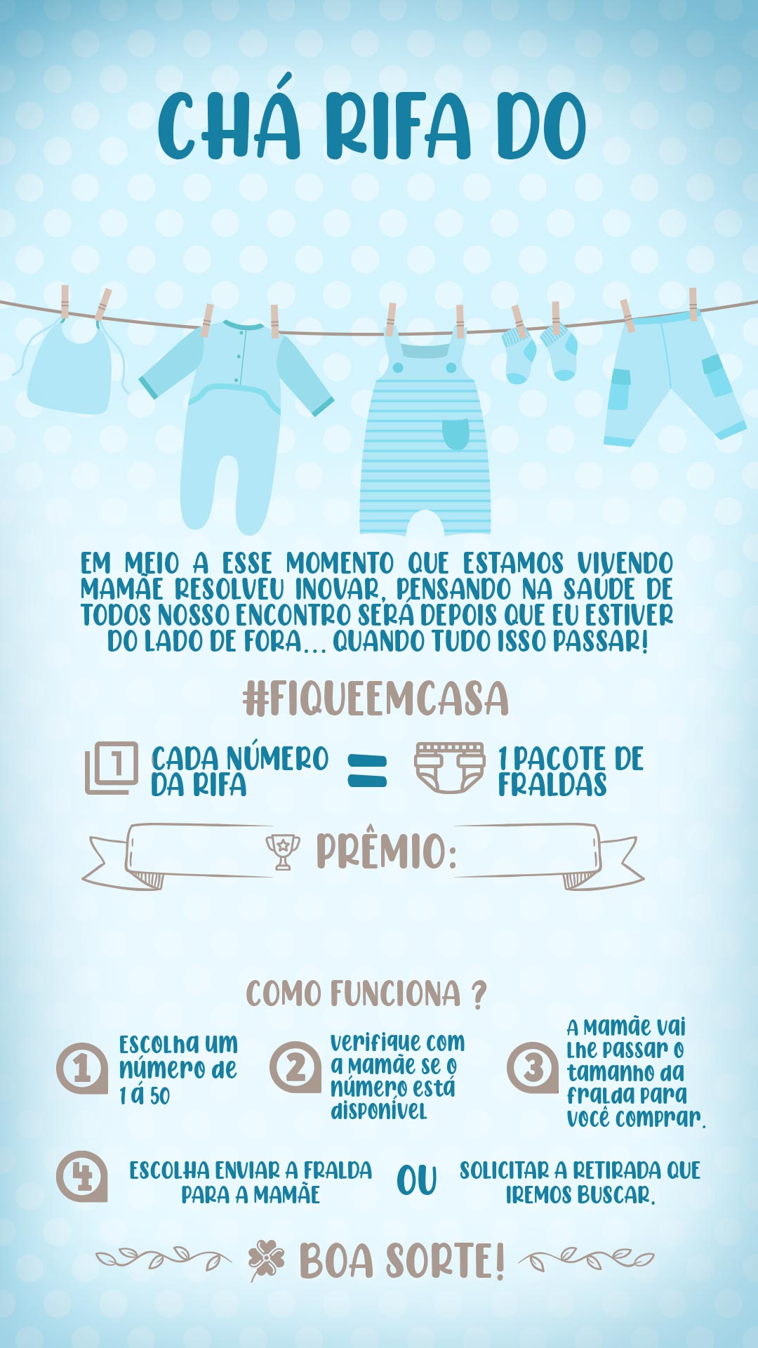 como funciona chá rifa