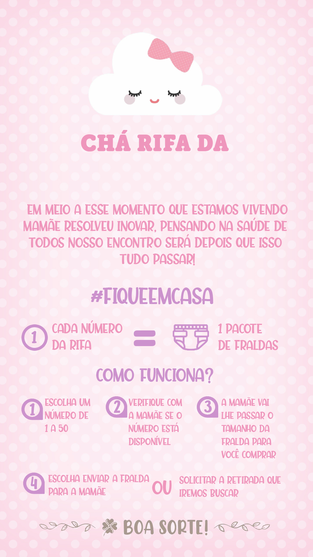 prêmio para chá rifa