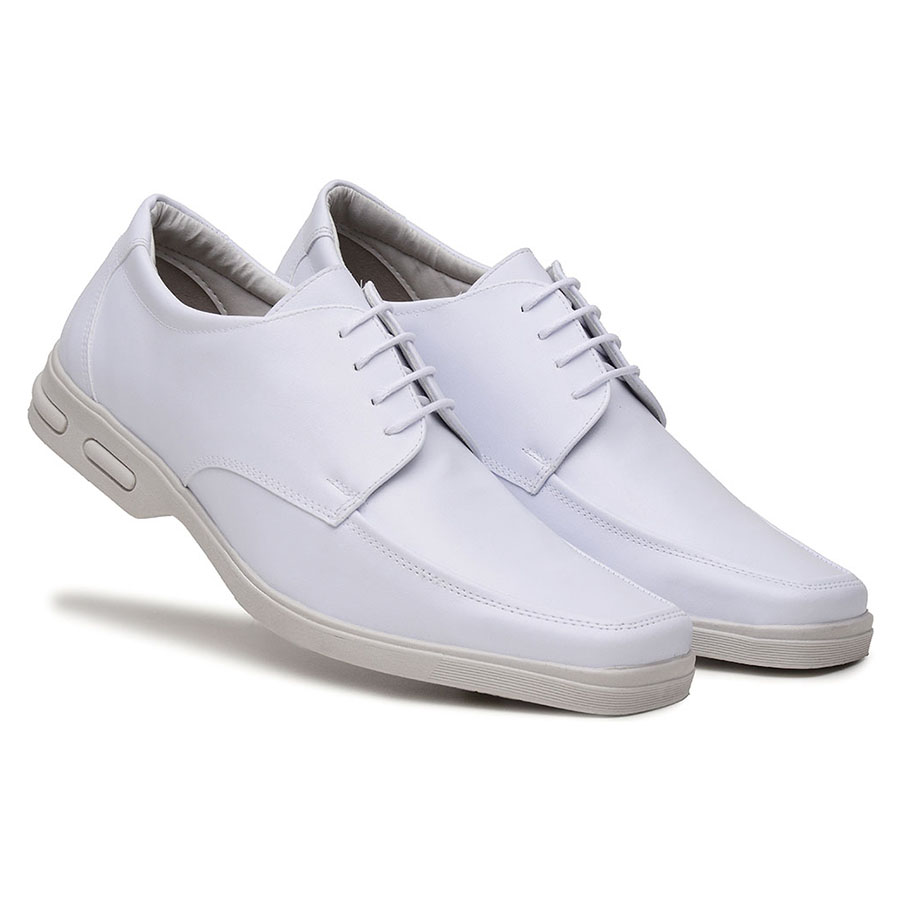 sapato branco casual