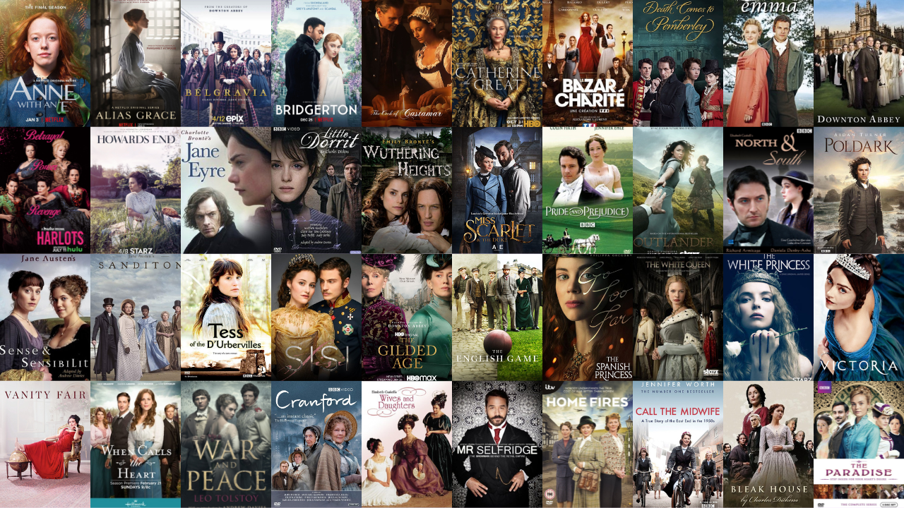 séries de época romance