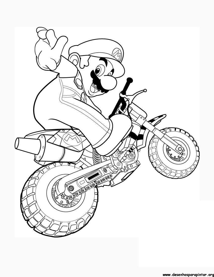 colorir luigi