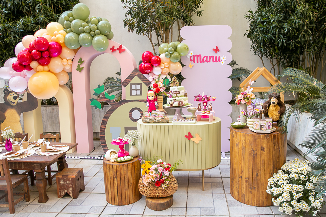 festa infantil 2 anos ar livre
