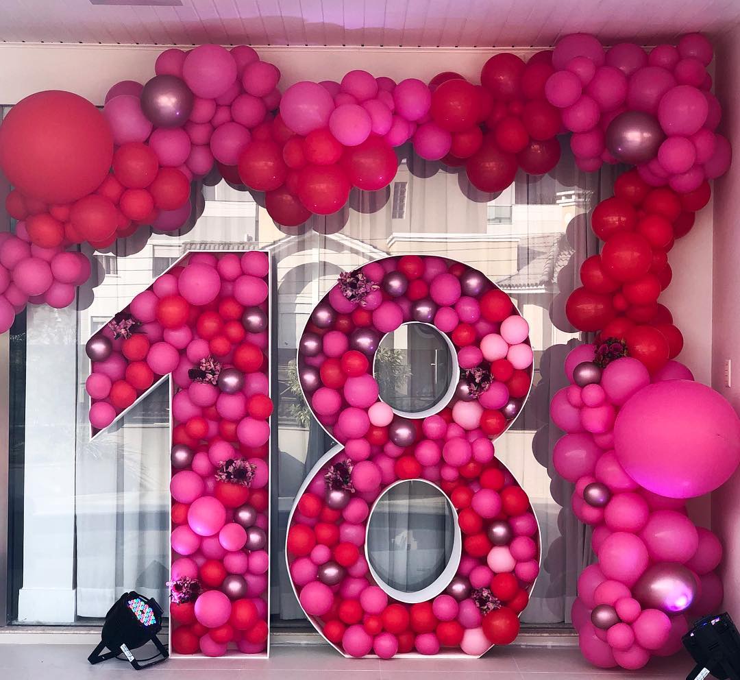 temas de festa de 18 anos em casa