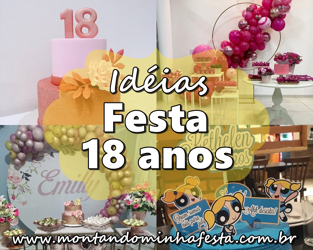 ideias de decoração para festa de 18 anos