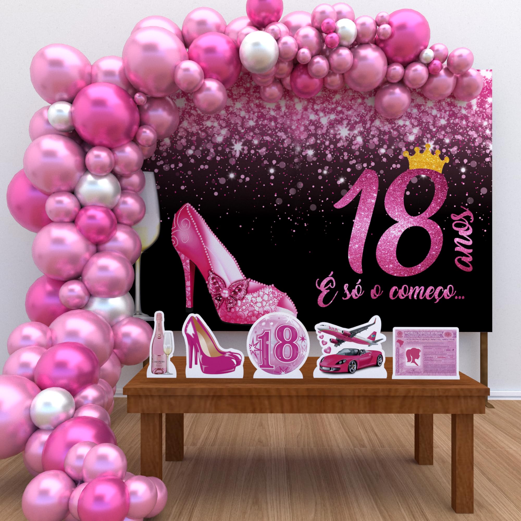 temas de festa de 18 anos luxuosos